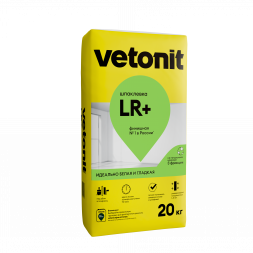 Шпаклевка Ветонит LR PLUS, 20 кг; 56шт/пал