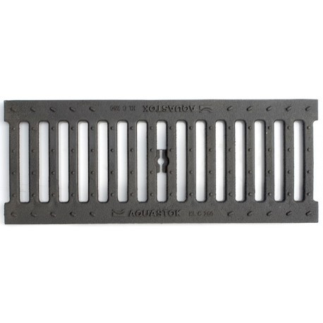 Решетка чугунная щелевая РЧЩ  Norma DN100 С250  500*136*15 (арт.31013С)(10488)