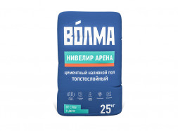 Наливной пол толстослойный Волма-Нивелир Арена, 25кг