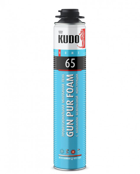 Пена полиур. монтажная профес. всесезонная HOME 65 KUP-H-P-10U-65 KUDO (314)