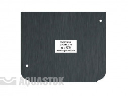 Заглушка торцевая пластиковая для DN 100 H55-H70 (арт.9270)(10496)